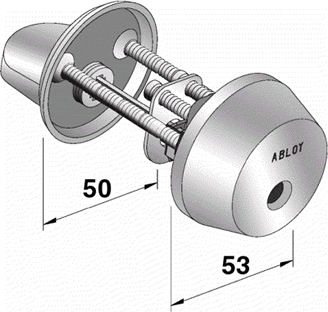 Cylinder skandynawski ABLOY CY001