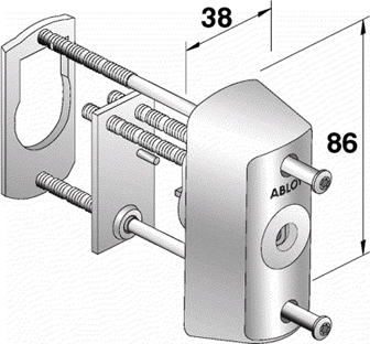 Cylinder skandynawski ABLOY CY046