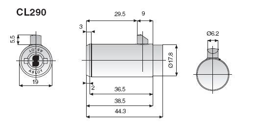 Zamek przemysłowy ABLOY CL290